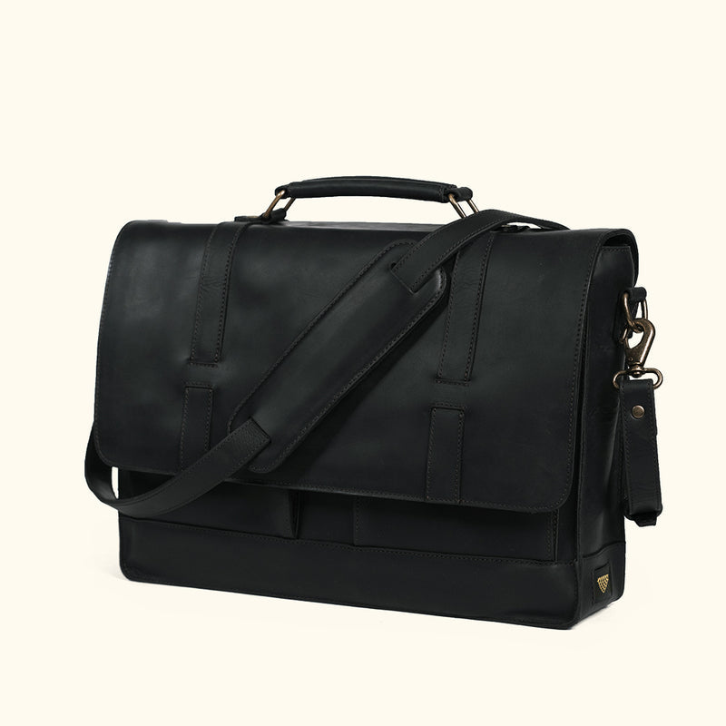 Limited Edition Jefferson Leather Messenger Bag